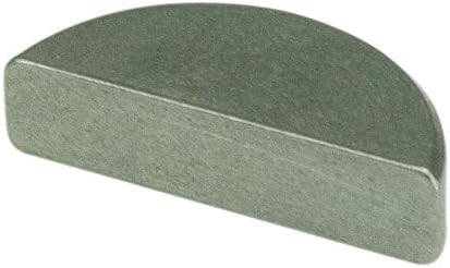 Woodruff Key: Woodruff Key, PPM3ZN024G, 2 PK, PPM3ZN024G, 29AH02