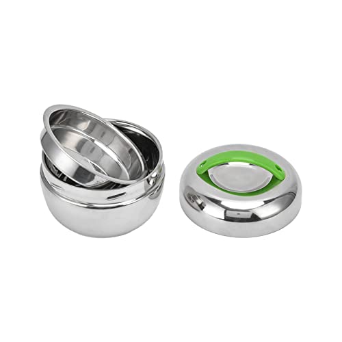 Pongnas Boîte à Déjeuner Isolée en Acier Inoxydable de 800ml, Récipient Thermique à Large Bouche pour étudiants et Employés de Bureau