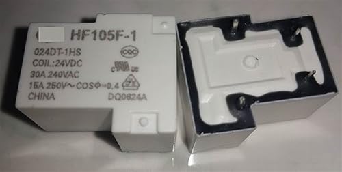 Relé HF105F-1 024DT-1HS para evitar sobrecalentamientos en sistemas eléctricos de 30A