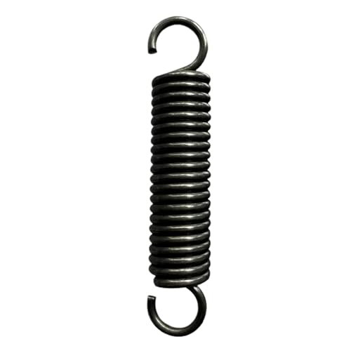 Ressort de tension 3mm fil acier double crochet traction 190mm de long