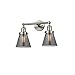 Innovations 208-SN-G63-LED 2 Light Vintage Dimmable LED Bathroom Fixture, Brushed Satin Nickel