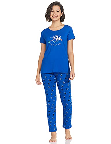 Image of Rupa Women's Cotton Solid Pajama Set