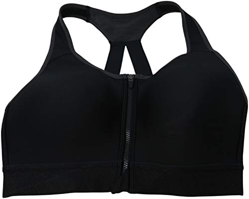 Armour High Zip Soutien-Gorge de Sport Femme Fitness Impact Fort