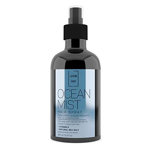Lavish Haarpflege Ocean Mist Sea Salt Spray für Männer und Damen - Salzwasserspray Haare für Texture Beach Waves mit Haar Vitamin E - Volumen Spray für feuchtes und trockenes Haar Matte