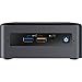 Intel NUC NUC8i5BEH Mini PC/HTPC, Intel Quad-Core i5-8259U 2.3GHz, 8GB DDR4, 240GB SSD, Windows 10 Pro, WiFi, Bluetooth, 4k Support, Dual Monitor Capable (i5 NUC Tall 8GB RAM + 240GB SSD)