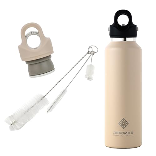 �Y�_�Ή� ���� 592ml 20oz ���{�}�b�N�X REVOMAX �X�e�����X�{�g�� 18���� �ۉ� 36���� �ۗ� �^��f�M ���� �M�t�g �����L���b�v�t�� �������p�u���V�t�� 3�_�Z�b�g (�T���h�x�[�W��×�T���h�x�[�W���Z�b�g)