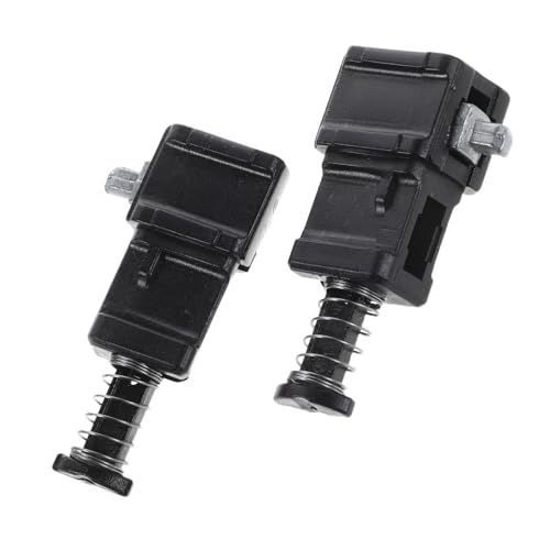 Hemobllo Clip di Bloccaggio per Asta Telescopica Valigie 2 Pezzi in Pvc, Accessori per Riparazione Maniglia Bagaglio, Compatibile Multi per Valigie da Viaggio