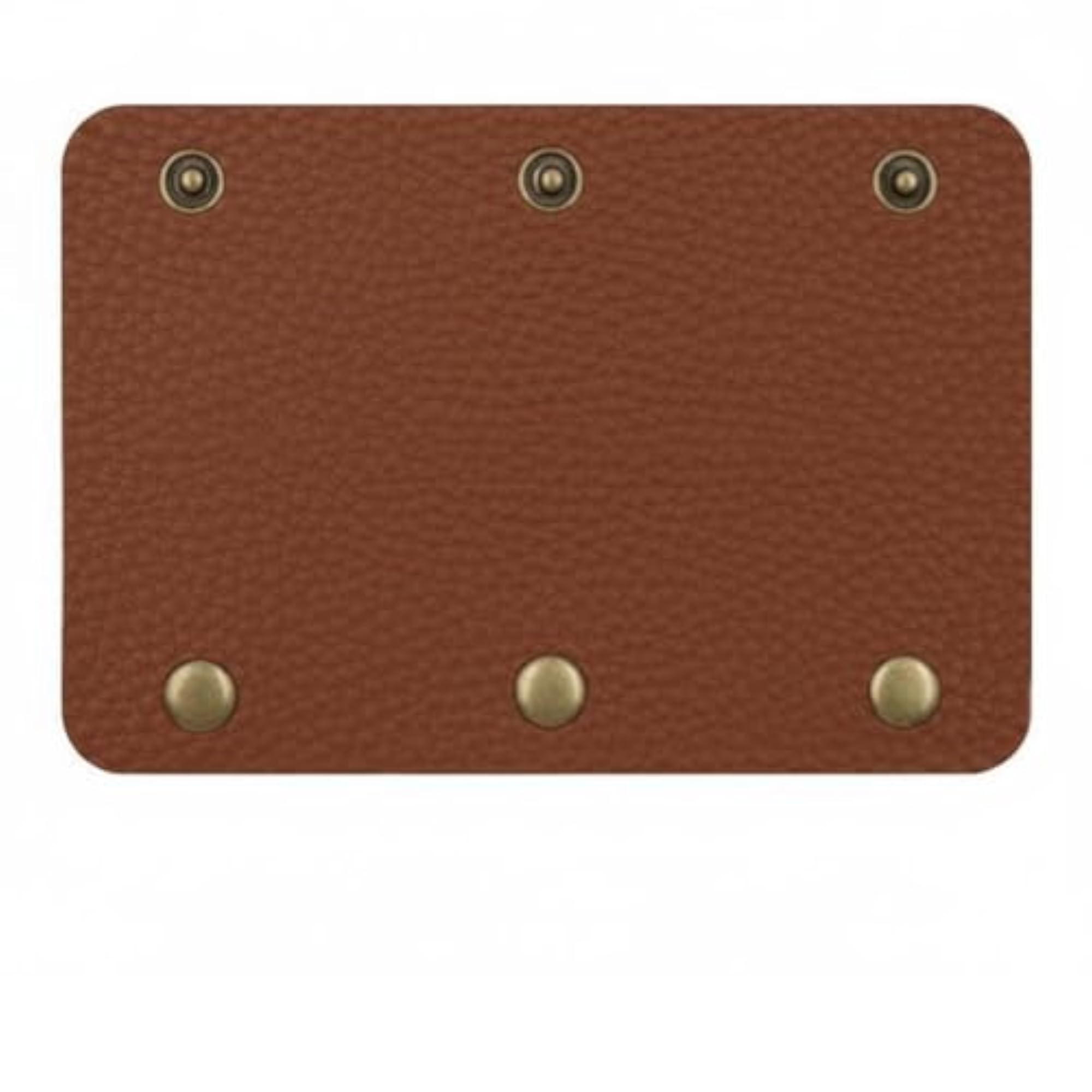 Detachable Leather Handle Cushion for Travel, Brown