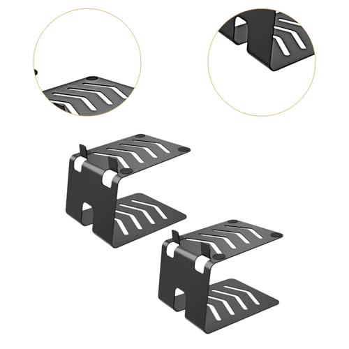 Support de haut-parleur de bureau métallique base stable style A - 6