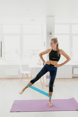 Fitnessmatte mit Riemen – matte Übung – ideal und bequem für Übungen von Stretching, Pilaten und Yoga – 170 x 55 cm – Dicke 10 mm. LINE