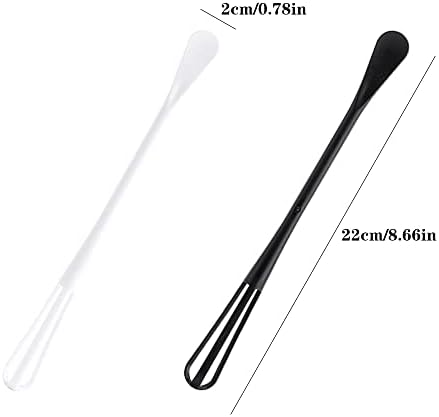 4 Pcs Mini Wire Kitchen Whisks Egg Stirrer Balloon Whisk Utensil for Blending Whisking Beating Frothing Stirring Cooking Baking Kitchen