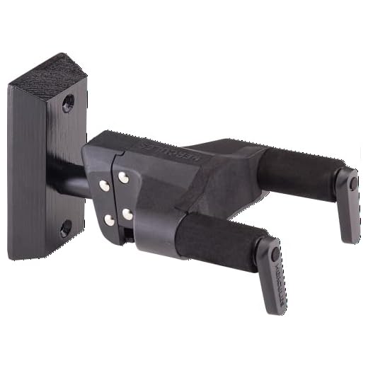 HERCULES Stands, HCGSP-38WBK+, Colgador de pared para guitarra, GSP38WBK-PLUS