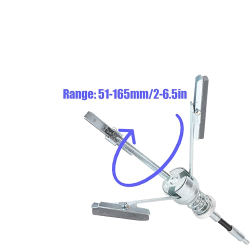 Joyzan Motor Zylinder Hone, Honwerkzeug 3 Backen Polierwerkzeug Zylinderschleifer Hongerät Motorbremszylinder Schleifwerkzeug Honen Werkzeug Set Zylinderreibungsvorrichtung Einstellbare Honbürste