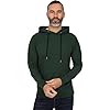 Blu Apparel Men's Overhead Hoodie Hoodies for Men Activewear Midweight Hooded Sweatshirt (UK, Alpha, XXL, Regular, Regular, Green) #1