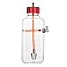VGEBY RC Airplane Fuel, High Strength Transparent Plastic Bottle, CNC Machined Metal Cap for Model Airplane Fuel, Durable Design, Leak-Proof Sealed Container for RC Plane Enthusiasts
