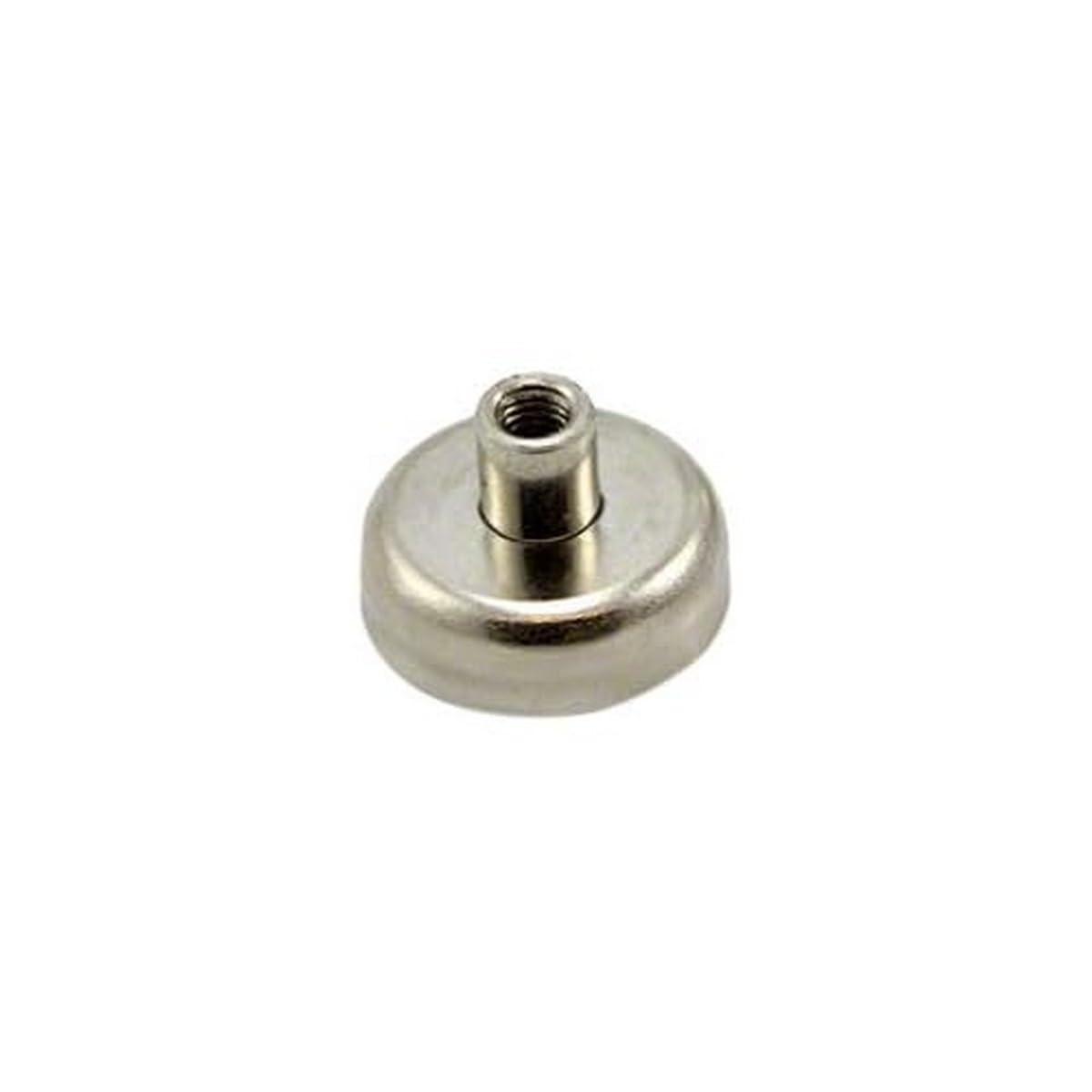N42 Neodymium Pot Magnet for DIY, Engineering, Manufacturing, Hanging and Holding Applications - 25mm dia x 16mm tall x M5 thread - 20kg Pull