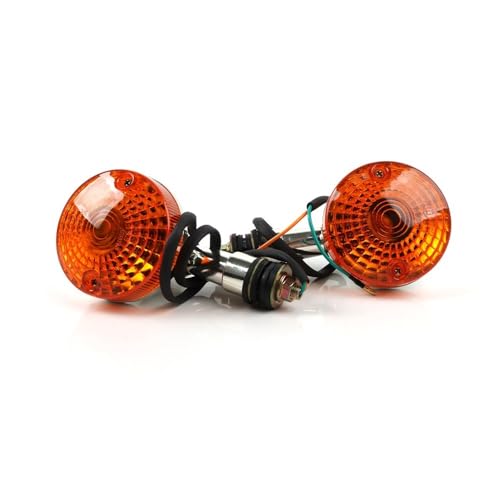 Clignotants Suzuki GN250 feux clignotants avant de moto vintage 12V orange