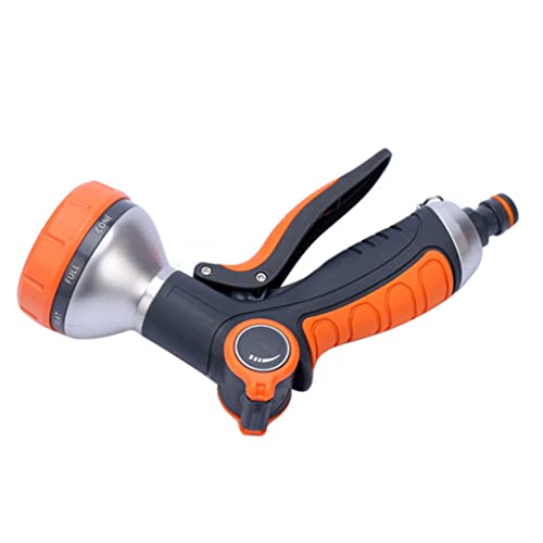Garden Hose Sprayer Nozzle with 8 Adjustable Patterns for Auto Car Washing Lawn Watering Plants Pet