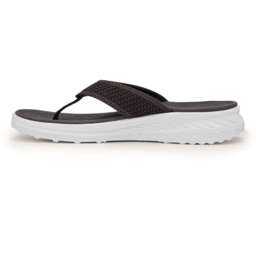 Image of Red Tape Thong Casual Sandals for Men in Dark Grey | Casual Sandals