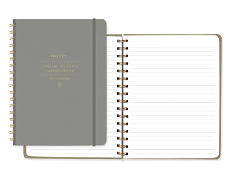 Cahier à spirale Fringe Studio en simili cuir medium format standard 962070 - 2