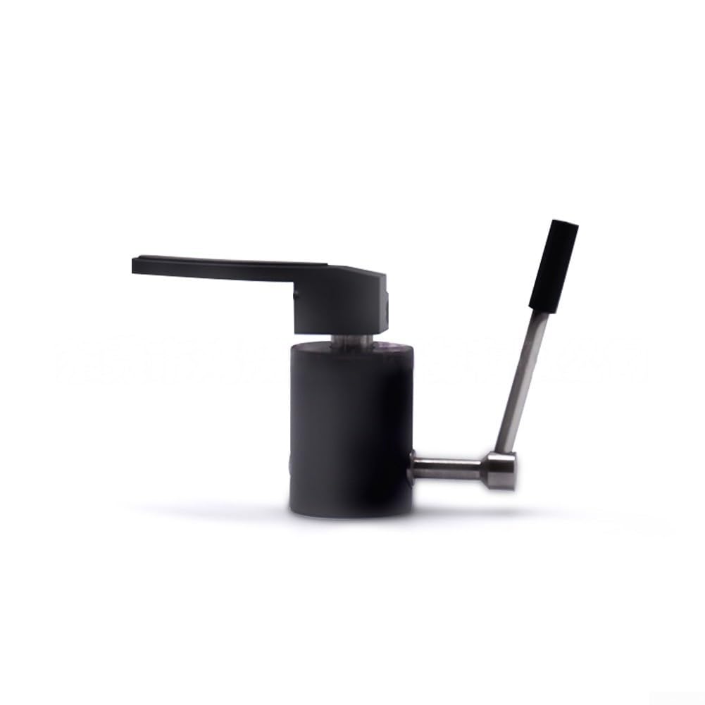 Elevador de brazo de metal premium para tocadiscos LP – Dispositivo hidráulico con sensibilidad ajustable – Protege el cartucho y el vinilo – Negro o Plateado 6 x 3,5 x 3,2 cm (Negro)