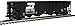 Produktbild Spur H0 - Walthers Güterwagen 100-Ton 4-Bay Hopper Burlington Northern