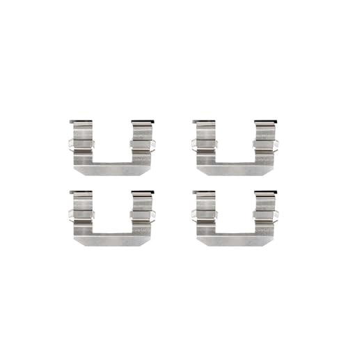 Image of Detroit Axle - Front Brake Pads for 2001-2006 Hyundai Santa Fe, 2002-2003 XG350, 2001 XG300, Ceramic Brake Pads w /Hardware Replacement