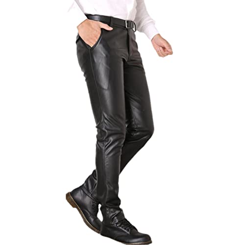 Pantalon de moto en cuir résistant pour rouler sans gêne ni raideur