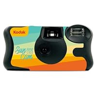KODAK FunSaver 39 – Einwegkamera mit integriertem Blitz, 39 Aufnahmen, 24-mm-Farbfilm ISO 800, ideal für Schnappschüsse, Reisen, Hochzeiten und unvergessliche Momente – Ansicht 1