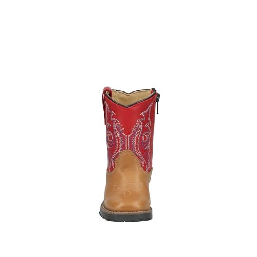 Image of Smoky Mountain Boots Toddlers' Autry Square Toe Leather Western Cowboy Boots