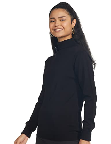 Image of Amazon Brand - Symbol Women Acrylic Casual Pullover Sweater (Available in Plus Sizes)