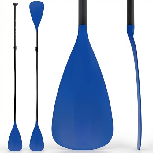 LBW SUP Paddle Board Paddle Stand up Paddleboard Paddles - 3-Piece or 4-Piece Floating Alloy...
