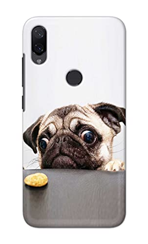 Image of Printed Hard Back Cover Case for Mi Play Back Cover (Pug Dog) -203