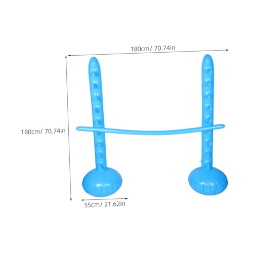 Poteau Gonflable Interactif pour Jeu de Saut Enfant Intérieur Extérieur