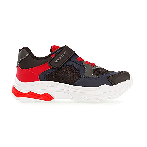 Tênis Infantil Botinho Strong Preto/Vermelho 30
