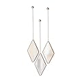 Umbra Dima Mirrors, Set of 3, Trio of Decorative Mirrors for Wall Decor, Apartment Décor/Wall Art, Copper