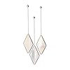 Umbra Dima diamantvormige spiegels (set van 3)