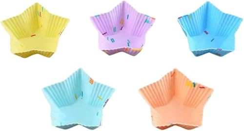 Juxkov シリコンケーキ型 マフィンカップ 20枚/30枚セット 6色 カップケーキ型 蒸しパン 焼き型 エッグタルト型 ペストリー ベーキング用 再利用可能 食品級シリコン