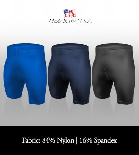 | Men's USA Classic Compression Shorts | Spandex Workout Short | Made in USA4