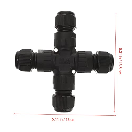 ORFOFE Conector À Prova D'Água Prensa-Cabo Protetor De Cabo Conector De Cabo Conector De Cabo De Al