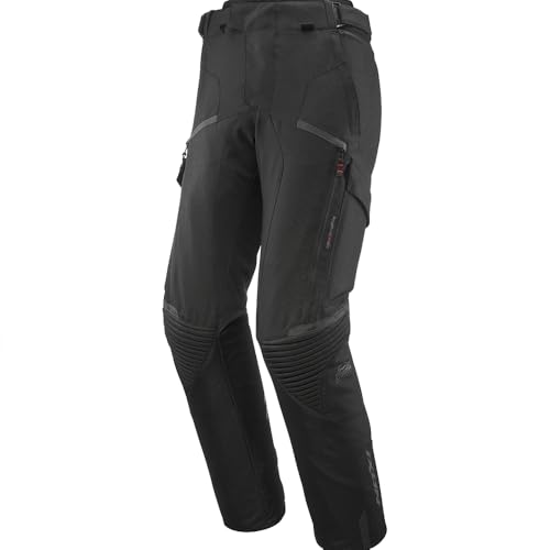 Ixon Midgard Pantalon Textile de Moto imperméable (Black,L)