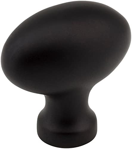 Jeffrey Alexander 3991BLK Knob Lyon Collection, Black