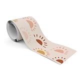 Muralo Cenefa Adhesiva Soles Estilo Boho - 10x300 cm