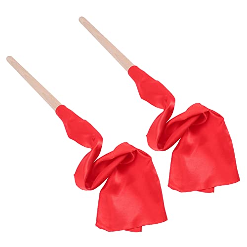 BESPORTBLE 1 Pair Waist Drum Wooden Mallets with Straps Lightweight Percussion Drumsticks for Stage Performance for Various Genres and Playing Styles Comfortable Slip Grip