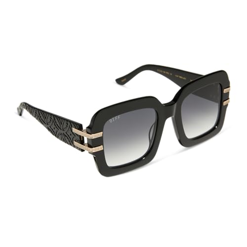 DIFF The White Lotus Tanya Mcquoid Oversized Designer Square Sunglasses