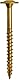 GRK 113081#8 x 2-3/4 Zoll Schrankschrauben HandyPak (100 pro Pack)