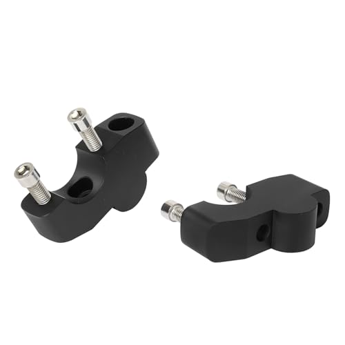 Abrazadera de elevadores de manillar en aluminio negro de alta densidad CB1000R 6