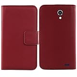 Lankashi Flip Echt Leder Tasche Für Emporia SMART.2 5