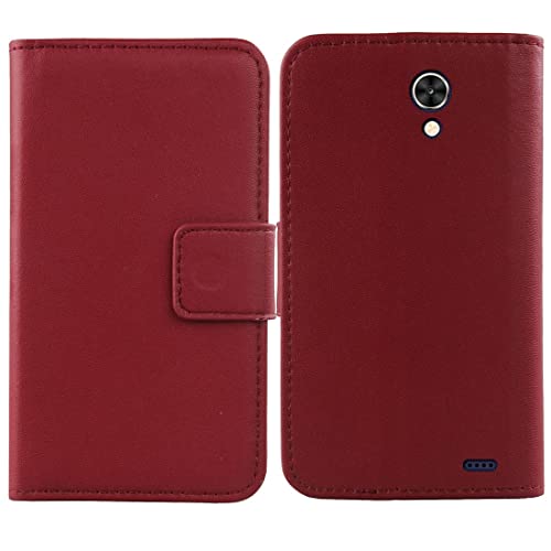 Lankashi Flip Echt Leder Tasche Für Emporia SMART.2 5