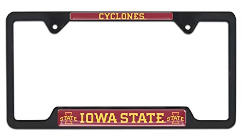 Iowa State Cyclones Black License Plate Frame